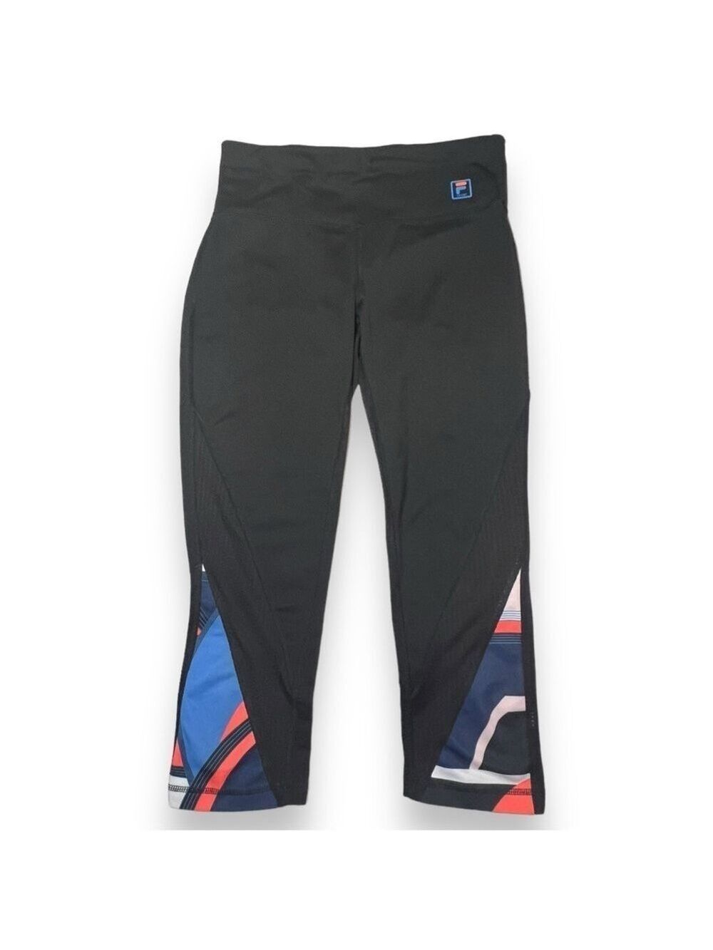 Fila Women’s Midrise Capri Leggings Black Size Small